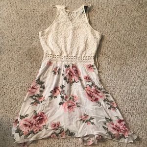 bohemian cut out sundress